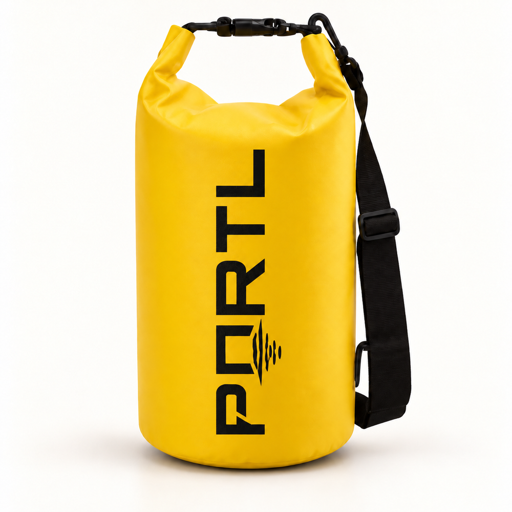 PORTL 20L Waterproof Dry Bag – Yellow